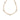 Qalb Five Hearts Yellow Gold Diamond Necklace