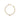 Qalb One Heart Yellow Gold Diamond Bracelet