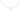 Harf Alphabet Letter و White Gold Necklace