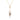 Wasiyah Triangle Yellow Gold Diamond Mother of Pearl Pendant