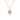 Lotus Mini Yellow Gold Pendant