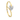 Lotus Leaf Yellow Gold Diamond Bangle